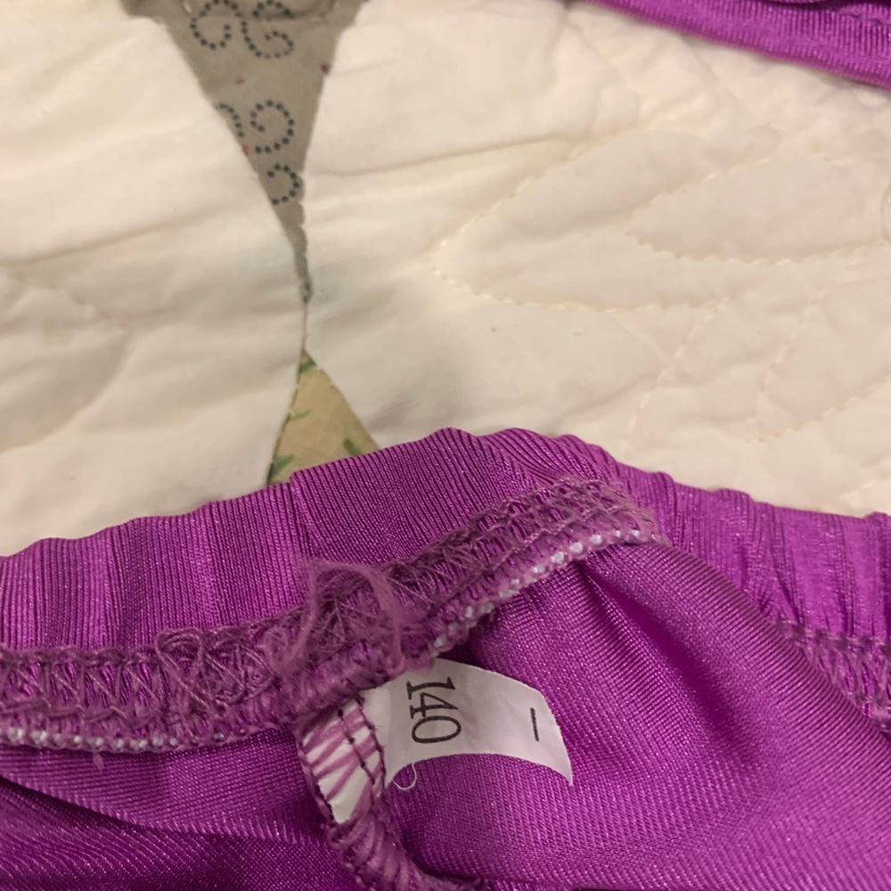 Purple Ruffled Bikini Set - Picture 2 of 4